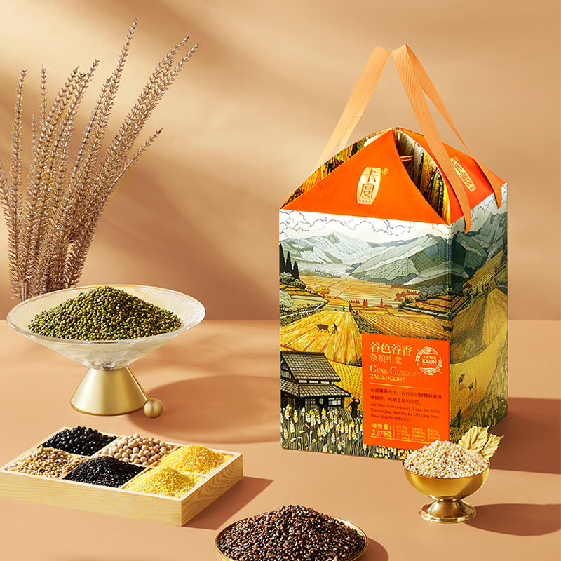 卡宴谷色谷香杂粮礼盒2870g